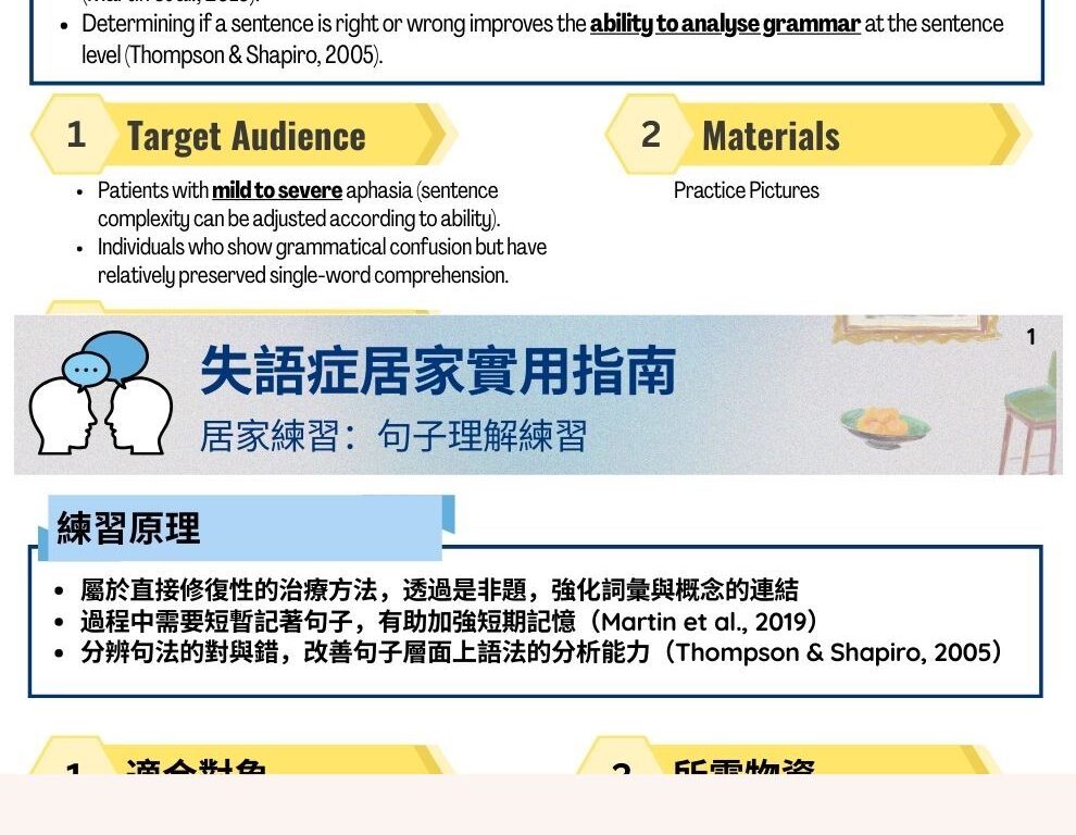 3.1.2 居家練習：句子理解練習