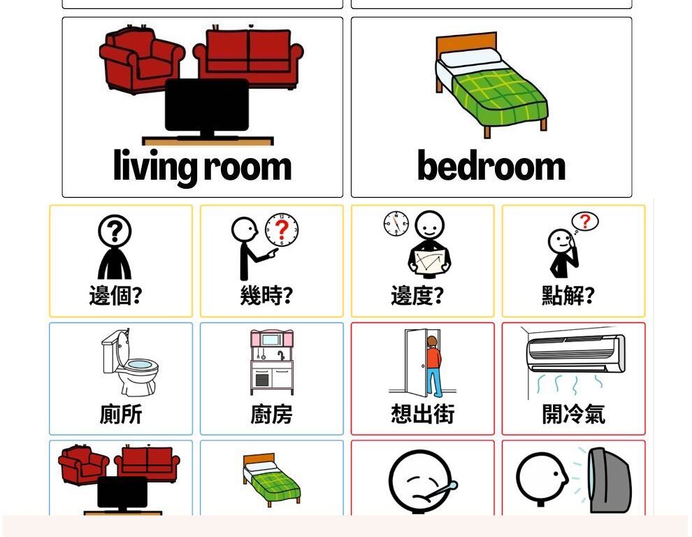 4.2.2 溝通工具：溝通板【屋企篇】